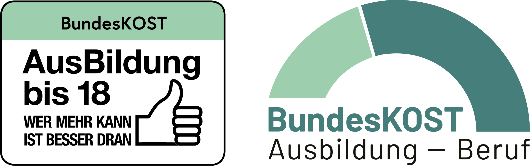 Logo Bundeskoordinierungsstelle Ausbildung bis 18